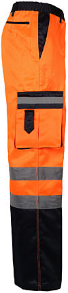 Orange & Navy Combat Work Trousers 31" Leg Not PPE photo