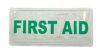 Sew-On FIRST AID Reflective Badge Back photo