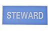 Heat-Applied STEWARD Reflective Badge Back photo