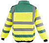 Paramedic Hi Vis Padded Bomber Jacket photo