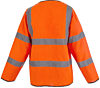 Orange Hi Vis Jacket: Fabric, Flame Retardant & Antistatic photo