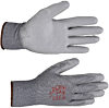 Grey PU Palm Work Gloves photo