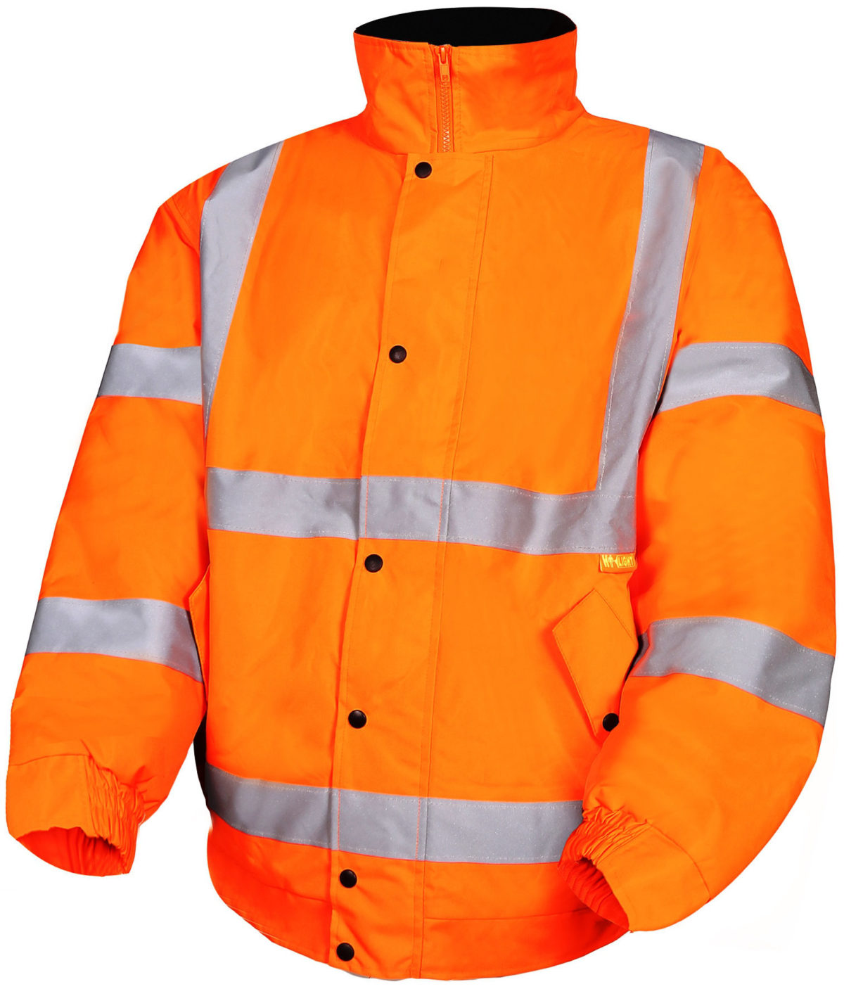 Orange Bomber Jacket (EN20471) PPE Delivered Ltd