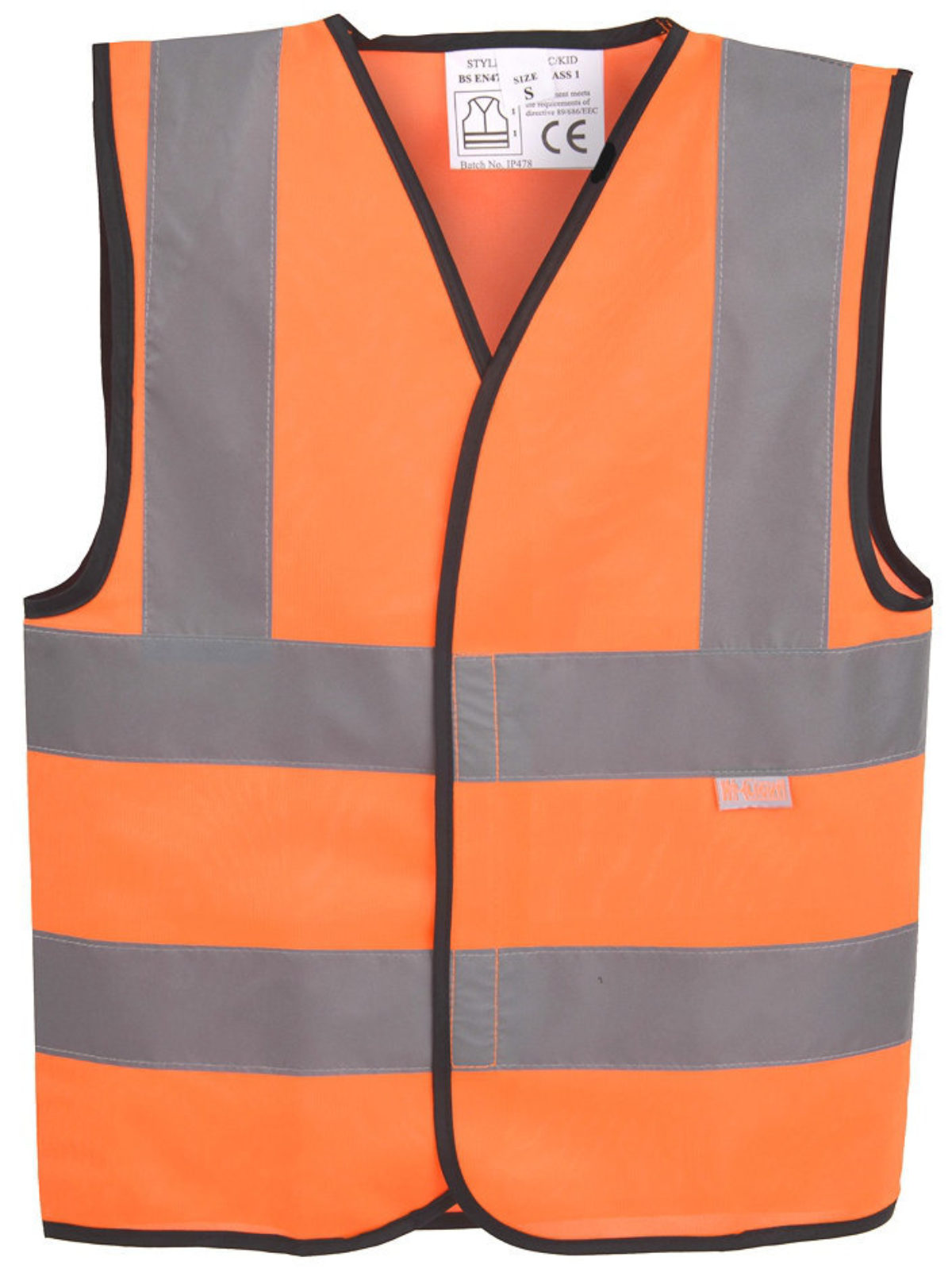 Orange Childrens Hi Vis Vest EN20471