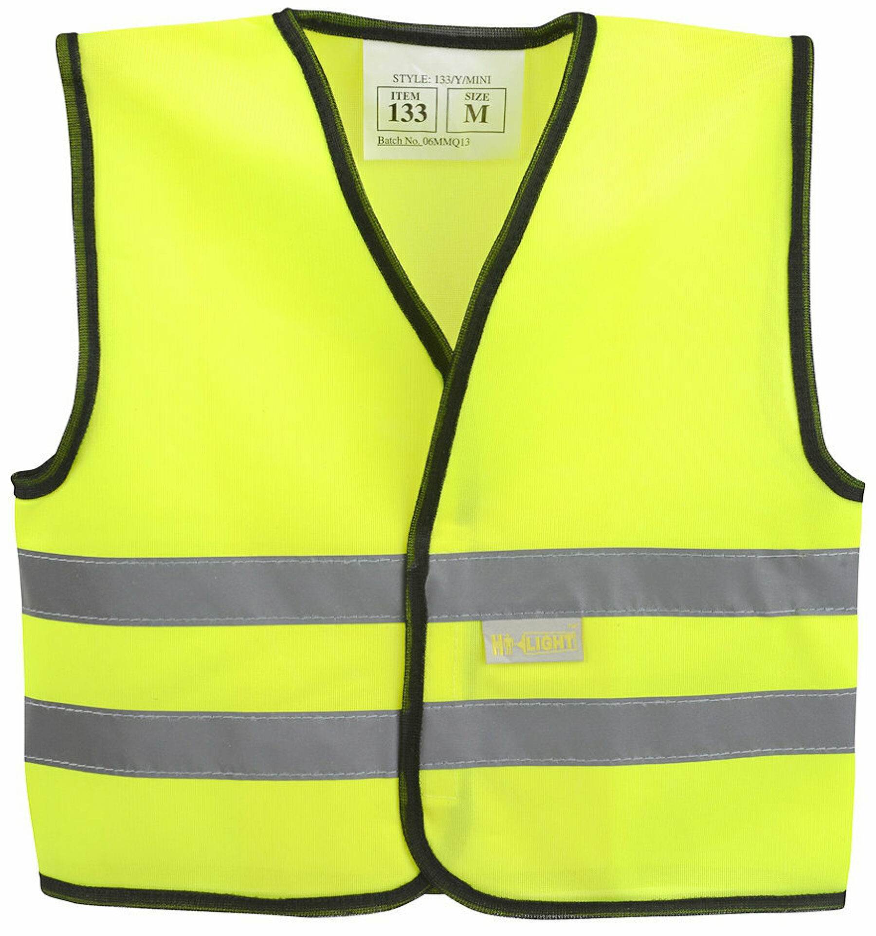 Yellow Infant Hi Vis Vest PPE Delivered