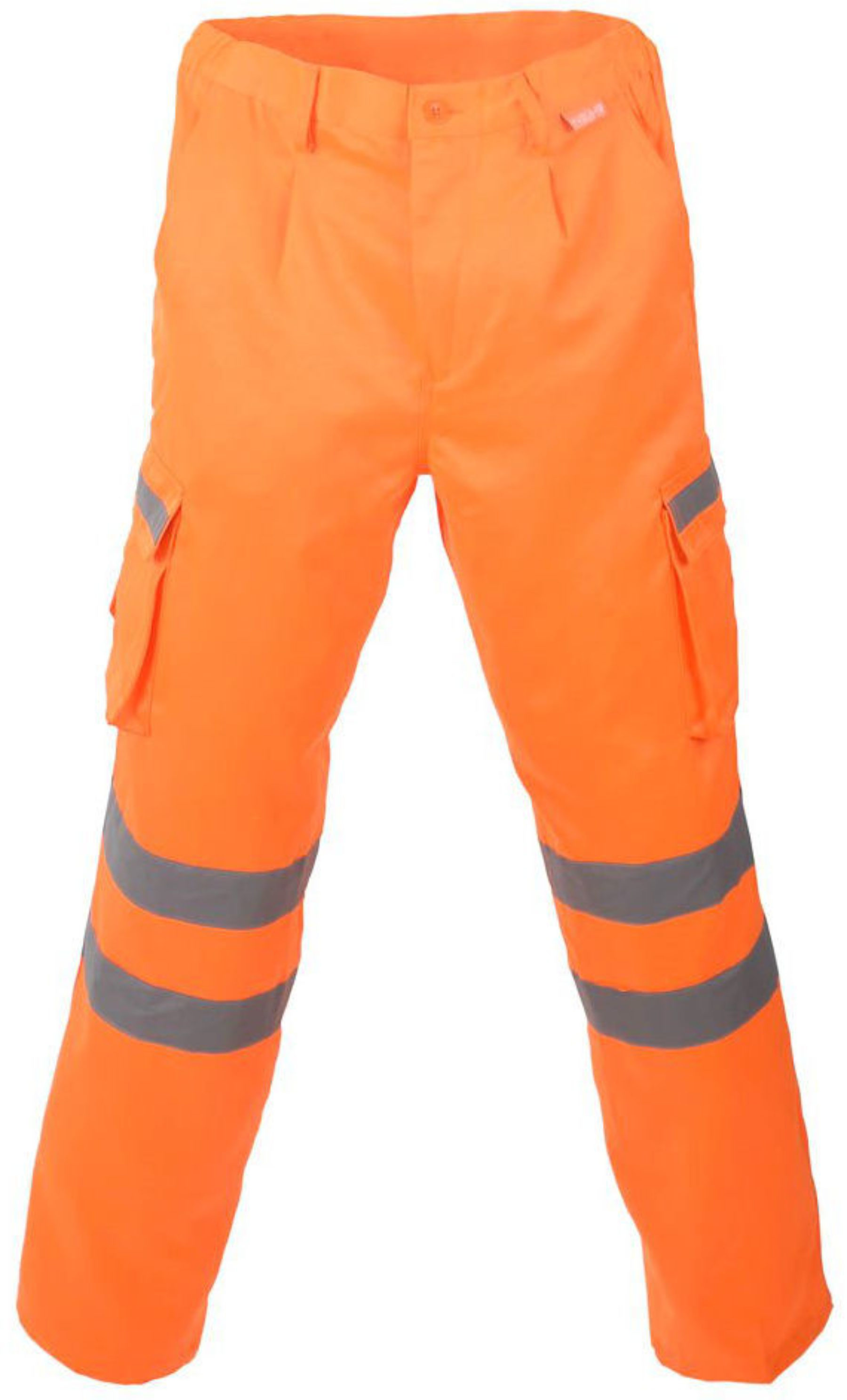 Orange Combat Hi Vis Trousers 31" Leg EN20471 & RIS3279TOM PPE…