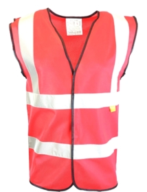 A photo of Red Hi Vis Vest