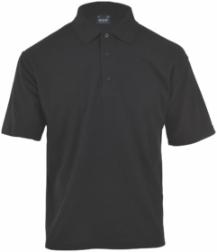 A photo of Black Polo Shirt (220g)